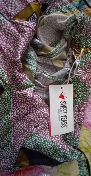 Abito lungo fantasia