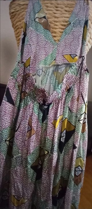 Abito lungo fantasia