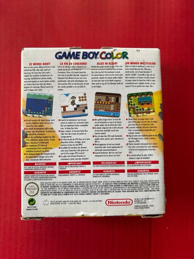 Nintendo Game Boy Colore Giallo