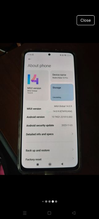 Funda floral + Xiaomi Redmi Note 10 Pro