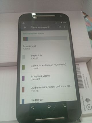 Motorola Moto G Negro