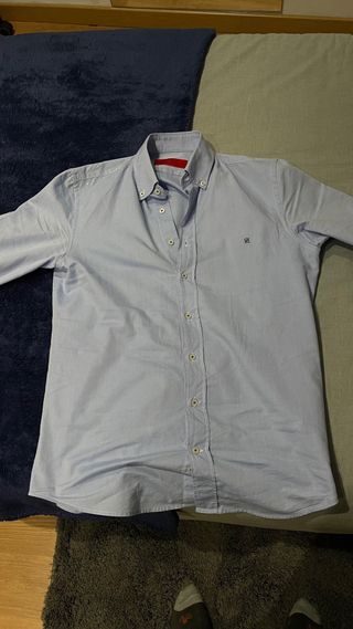Camisa Carolina Herrera Azul