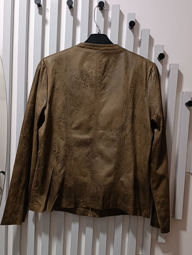 Chaqueta Elogy Antelina Verde Talla M