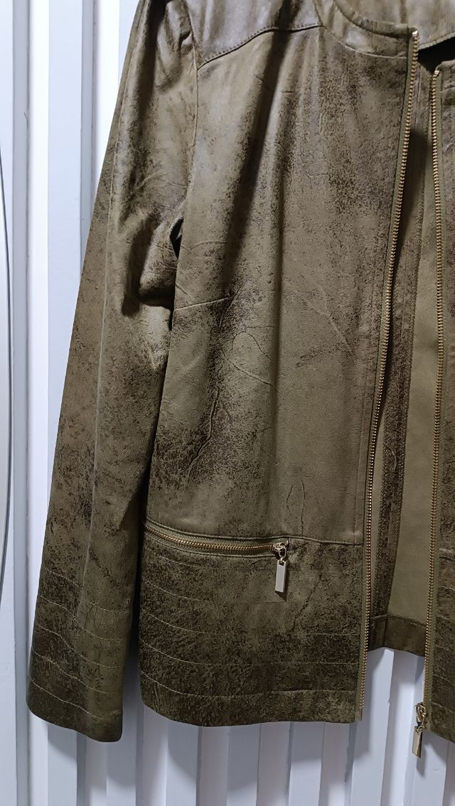 Chaqueta Elogy Antelina Verde Talla M