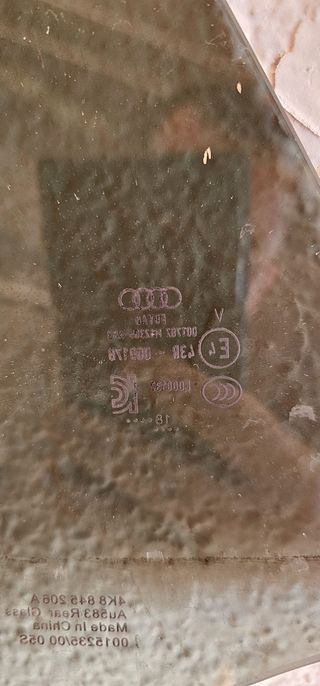 Cristal Puerta Trasera Derecha Audi A7 Sportback 2