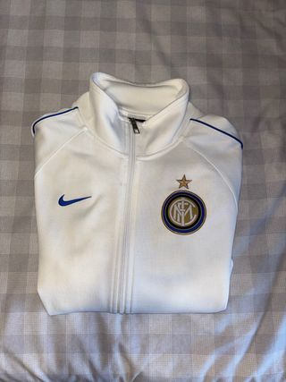 Chaqueta Inter de Milán Retro Nike Blanca