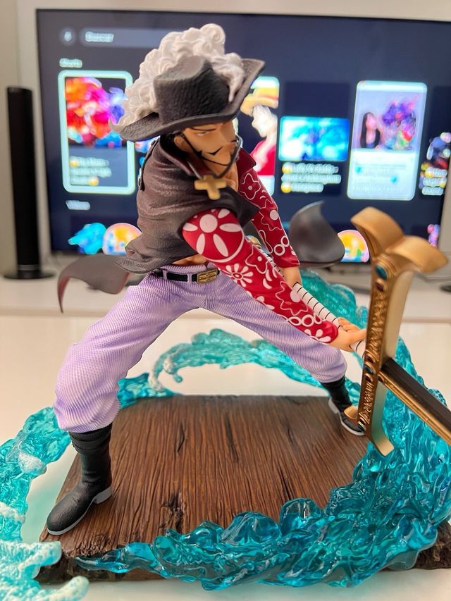 Zoro vs Mihawk OPP Studio Figura Resina One Piece