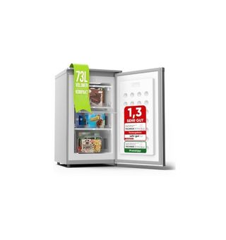 Congelador Stillstern color Gris  73 L