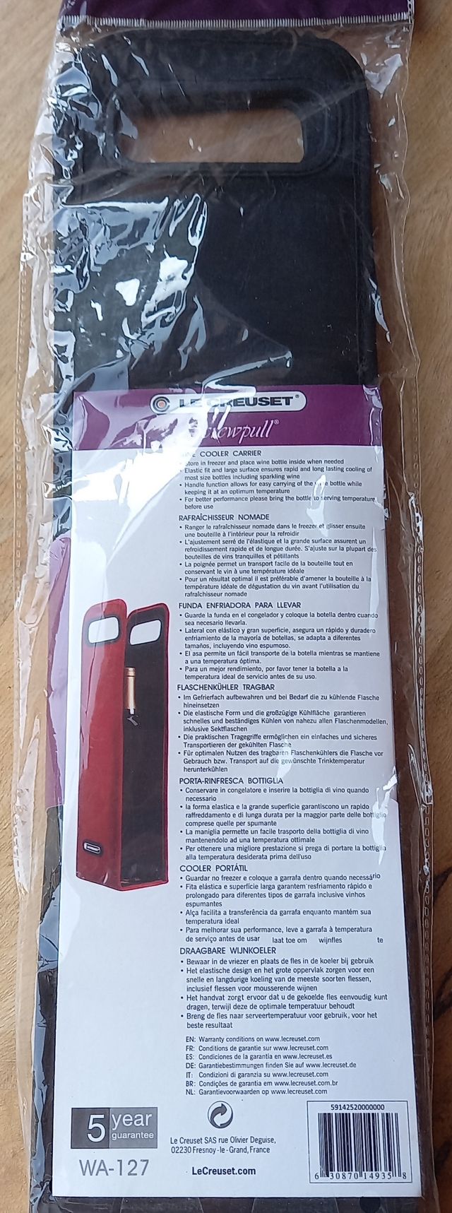 Funda Enfriadora Botella Vino Le Creuset