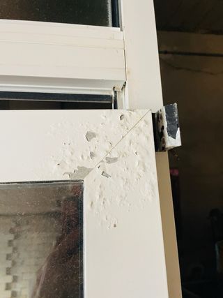Puerta aluminio con cristal climalit
