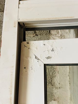 Puerta aluminio con cristal climalit