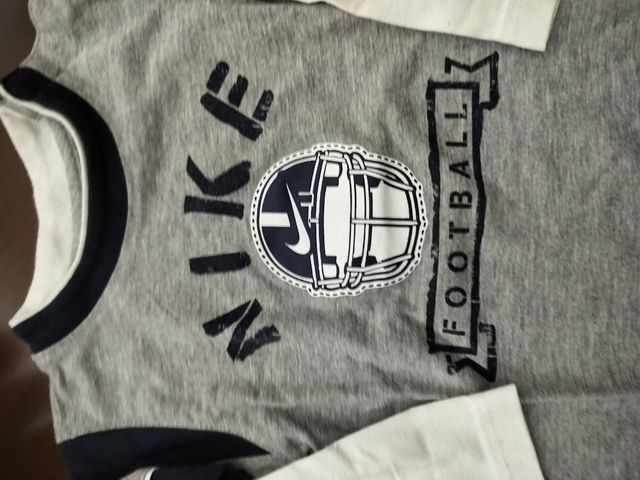 Maglia bambino Nike grigia