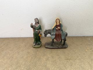 Figuras Belén: San José y Virgen María