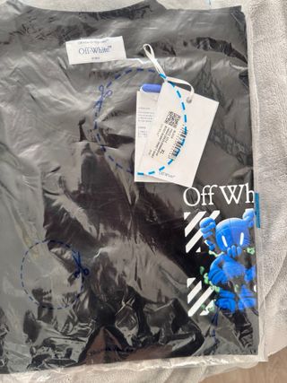 T-shirt Off-White Nera Taglia XL