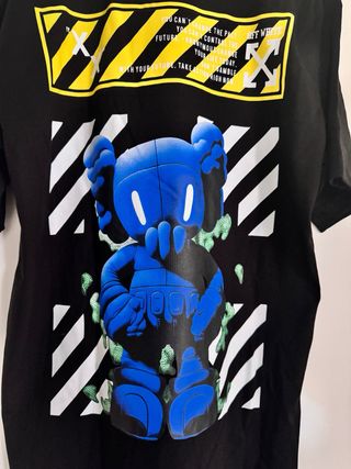 T-shirt Off-White Nera Taglia XL