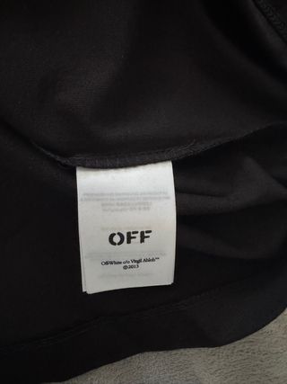 T-shirt Off-White Nera Taglia XL