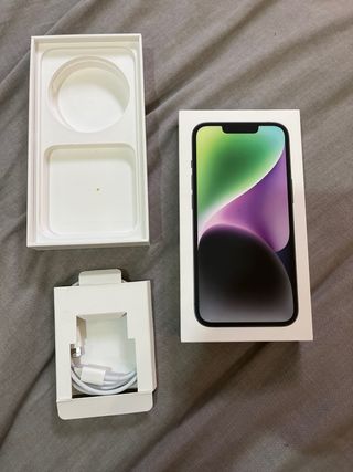 Caja iPhone 14 Original + Cargador