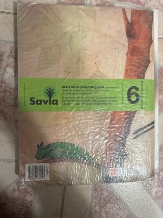 Ciencias de la naturaleza. 6 Primaria. Savia.