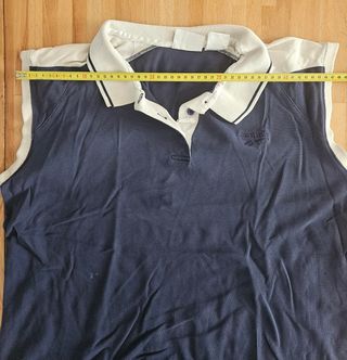 Polo Smanicato Reebok Blu