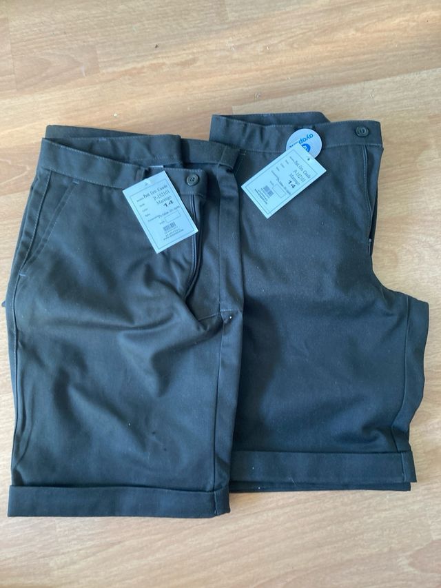 Pantalón corto uniforme Colegio Caude T14