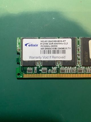 Memorias RAM DDR y DDR2