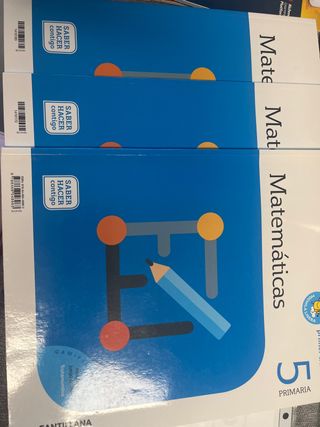 MATEMATICAS 5 PRIMARIA.SABER HACER CONTIGO. Nuevo