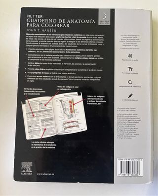 Netter. Cuaderno de anatomía para colorear: 2ª ...
