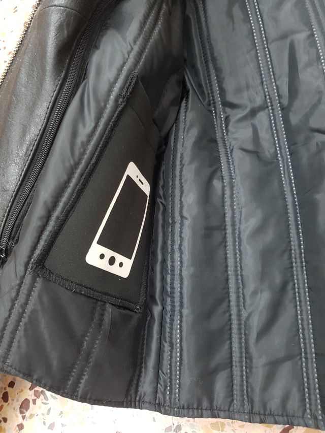 Giacca da moto in pelle