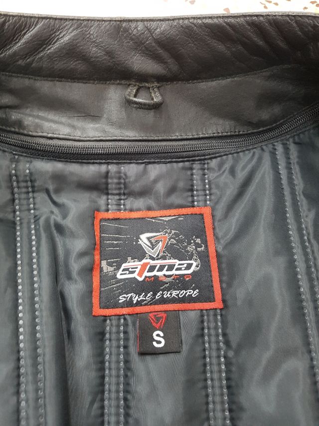 Giacca da moto in pelle