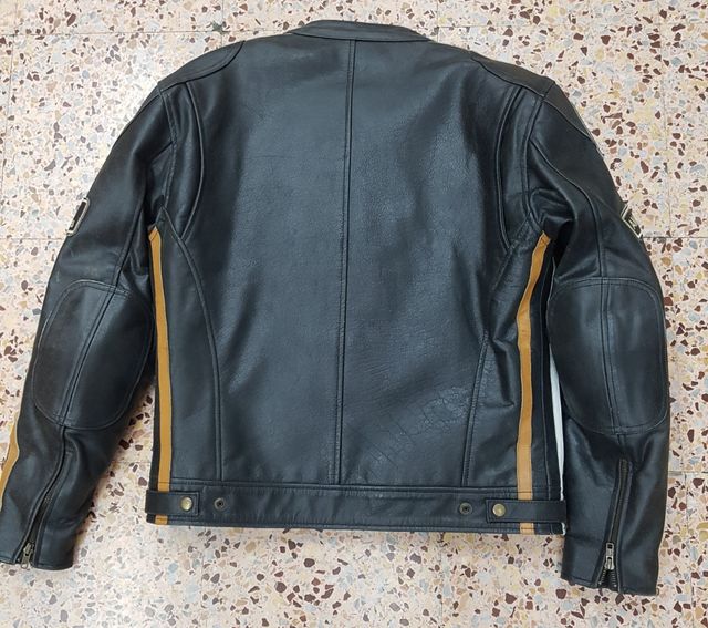 Giacca da moto in pelle