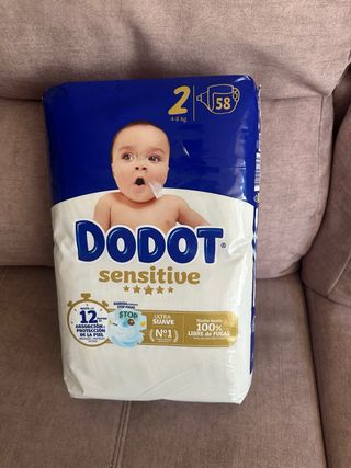 Pañales Dodot Sensitive Talla 2 (4-8 kg)
