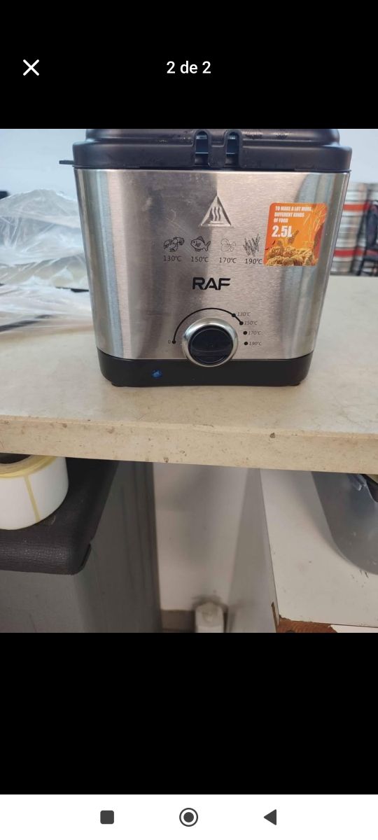 Fritadeira Elétrica RAF 2.5L