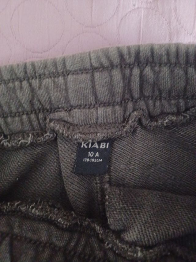 Bermudas niño grises. Talla 10 años 