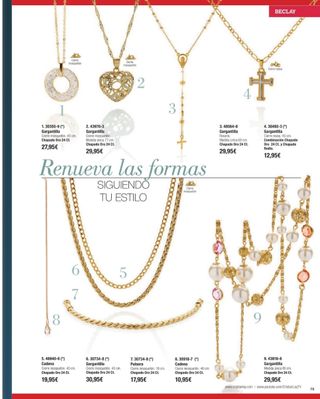 CADENAS Y CORDONES DORADOS. DESDE 2€