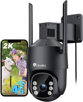 Ctronics Cámara Vigilancia 4G LTE con SIM