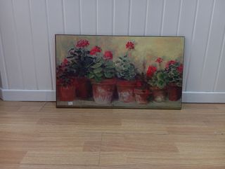 Cuadro de Flores en Macetas