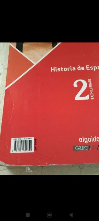 Historia de España 2º Bachillerato