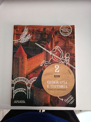 Libro geografía e historia