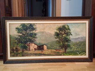 Óleo Cuadro Firmado X Higinio[CERVERA DE PISUERGA]