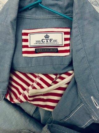 Camisa Cortefiel Azul