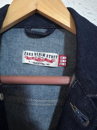 Chaqueta Vaquera Zara Talla S. 