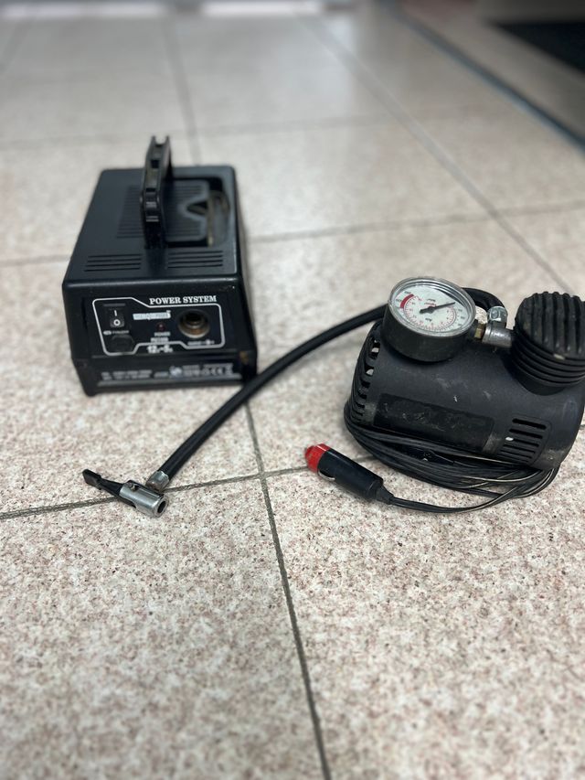 Transformador HQ Power 12V + Compresor Aire