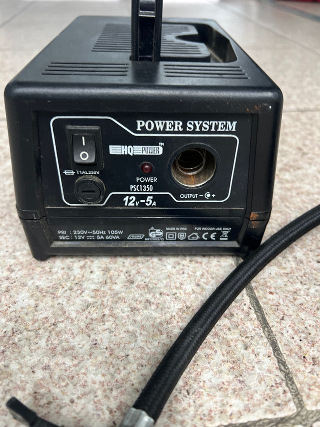 Transformador HQ Power 12V + Compresor Aire