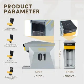 NUEVA Cafetera BENFUCHEN 4 en 1 Espresso 