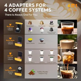 NUEVA Cafetera BENFUCHEN 4 en 1 Espresso 