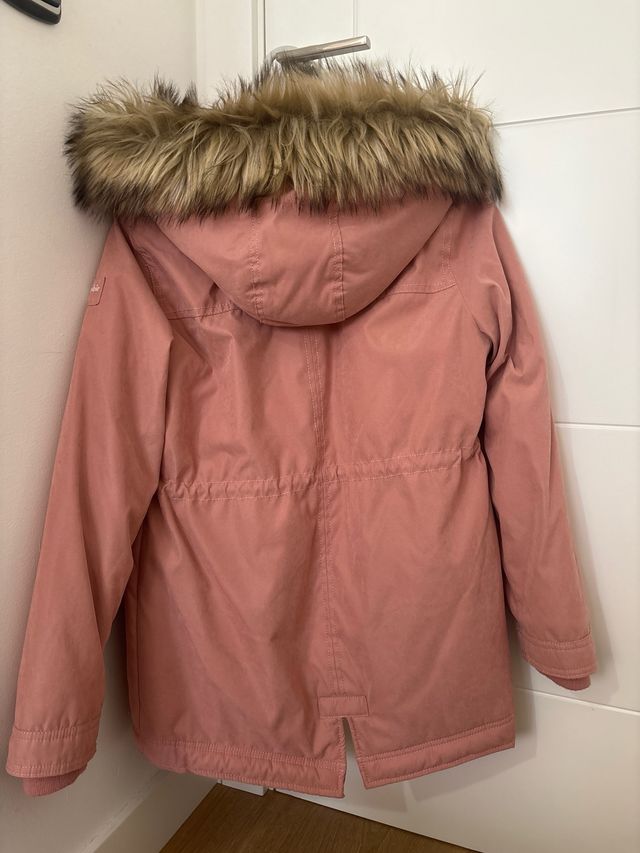 Abrigo niña Abercrombie Kids rosa talla 11/12 años