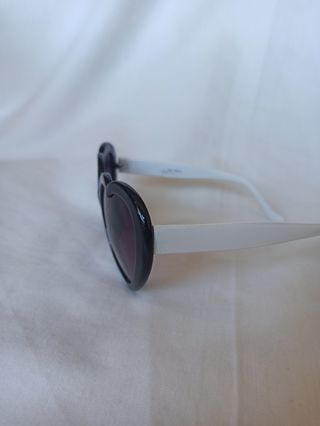 Óculos Coração Preto e Roxo