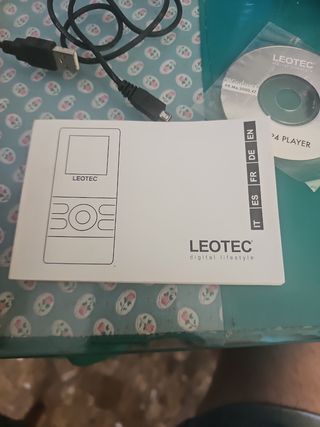 Reproductor MP4 Leotec Negro