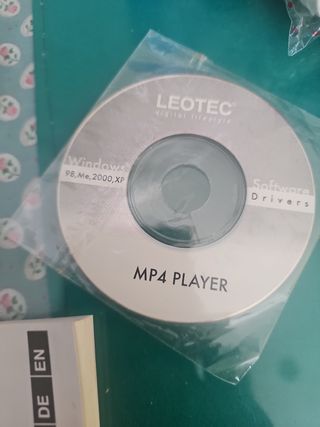 Reproductor MP4 Leotec Negro