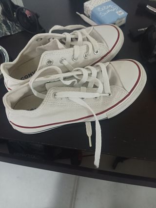 Zapatillas Converse Blancas talla 34